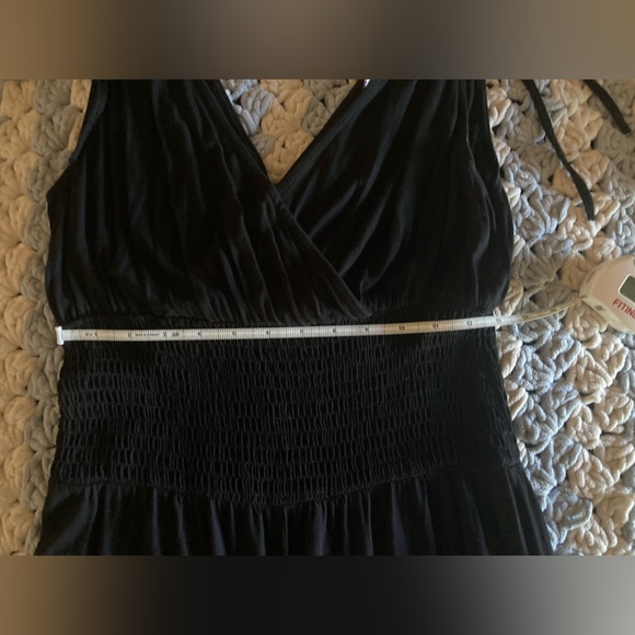 Lascana from Victoria’s Secret Black Tie Shoulder Jumpsuit Size 8 - Picture 10 of 12